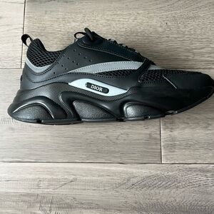 Dior Monochrome Athletic Sneakers